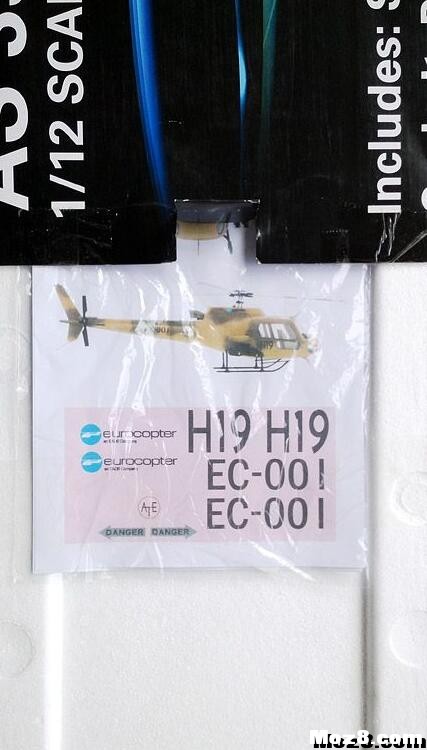 分享个毒物：470级欧直“AS350-松鼠”三桨头直升机 直升机 作者:fpvfpv 2258 
