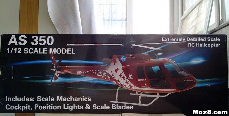分享个毒物：470级欧直“AS350-松鼠”三桨头直升机 直升机 作者:fpvfpv 6233 