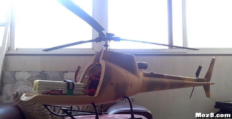 分享个毒物：470级欧直“AS350-松鼠”三桨头直升机 直升机 作者:fpvfpv 910 