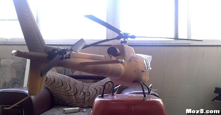 分享个毒物：470级欧直“AS350-松鼠”三桨头直升机 直升机 作者:fpvfpv 7966 