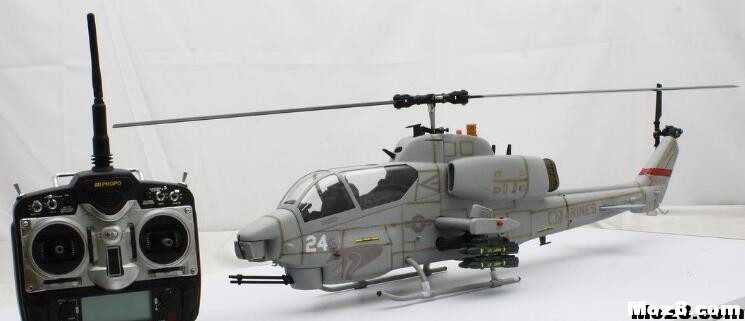 分享个毒物：470级欧直“AS350-松鼠”三桨头直升机 直升机 作者:fpvfpv 4604 