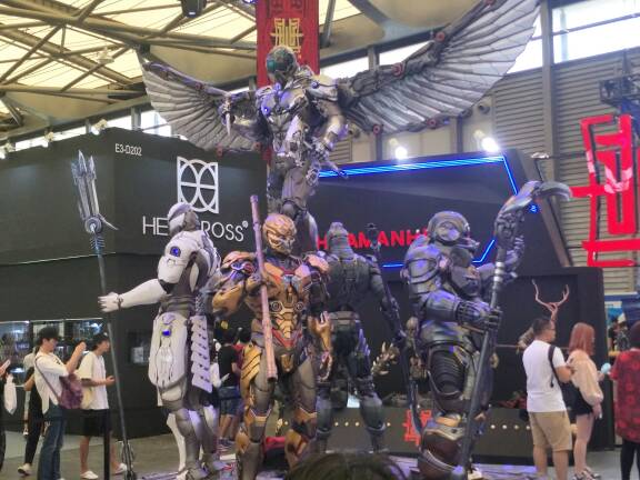 2018chinajoy上海国际展览中心 穿越机,模型,机器人,富斯,模拟器 作者:天山一棵松 941 