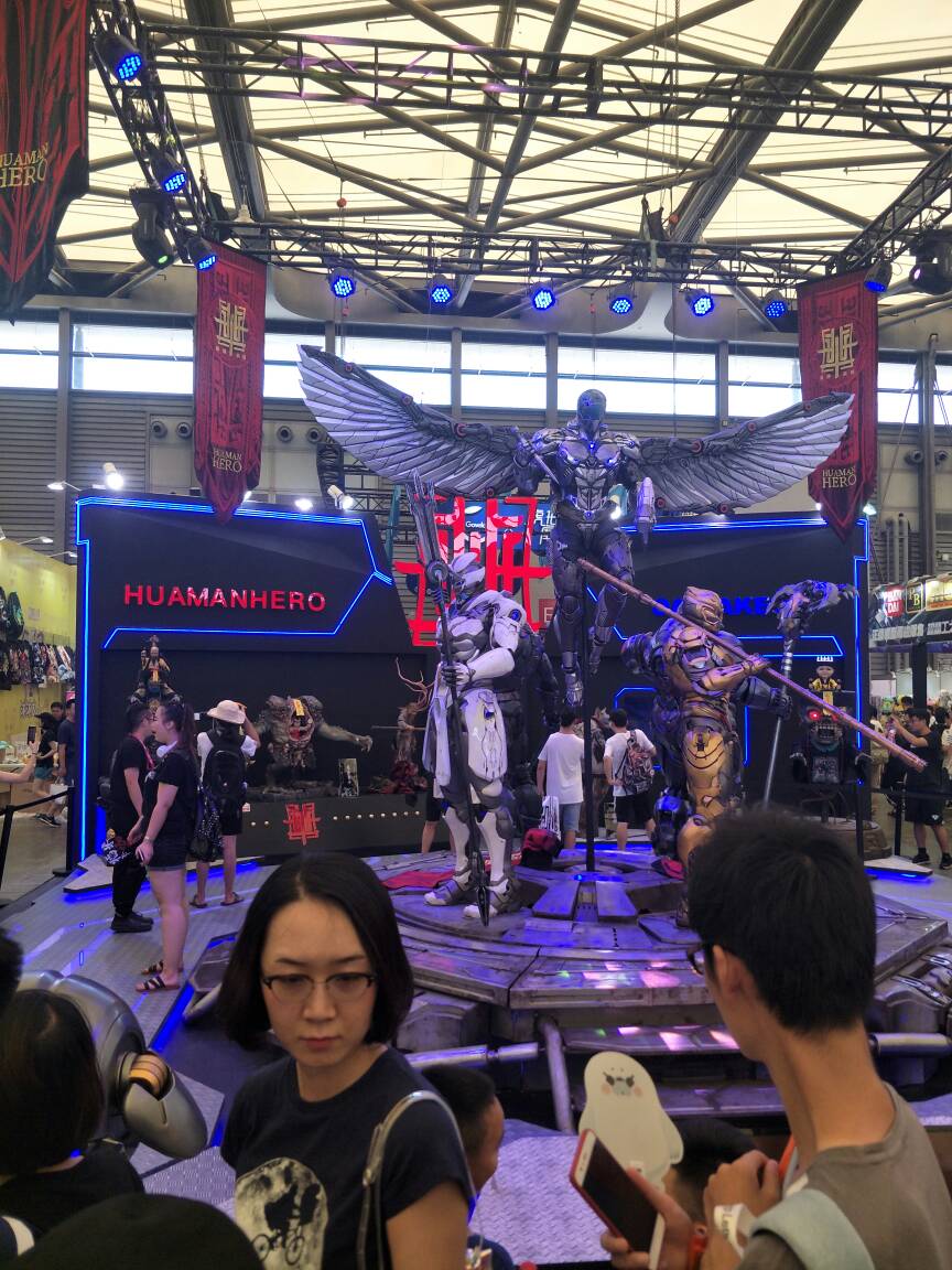 2018chinajoy上海国际展览中心 穿越机,模型,机器人,富斯,模拟器 作者:天山一棵松 4178 