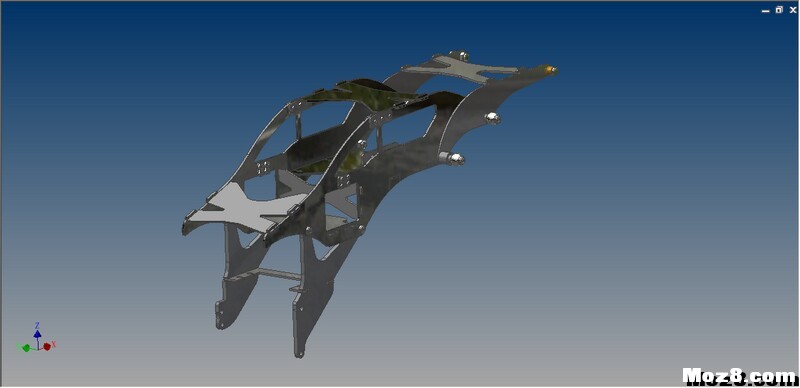 【zsx4mp】DIY一款极简的直桥强爬 模型,电池,舵机,电调,电机 作者:zsx4mp 7001 