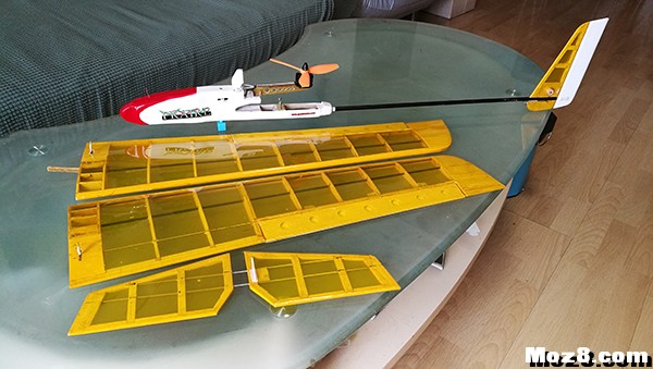 打造一架1.2米轻木便携滑翔机 电池,电调,DIY木制滑翔机 作者:dclanren 1533 