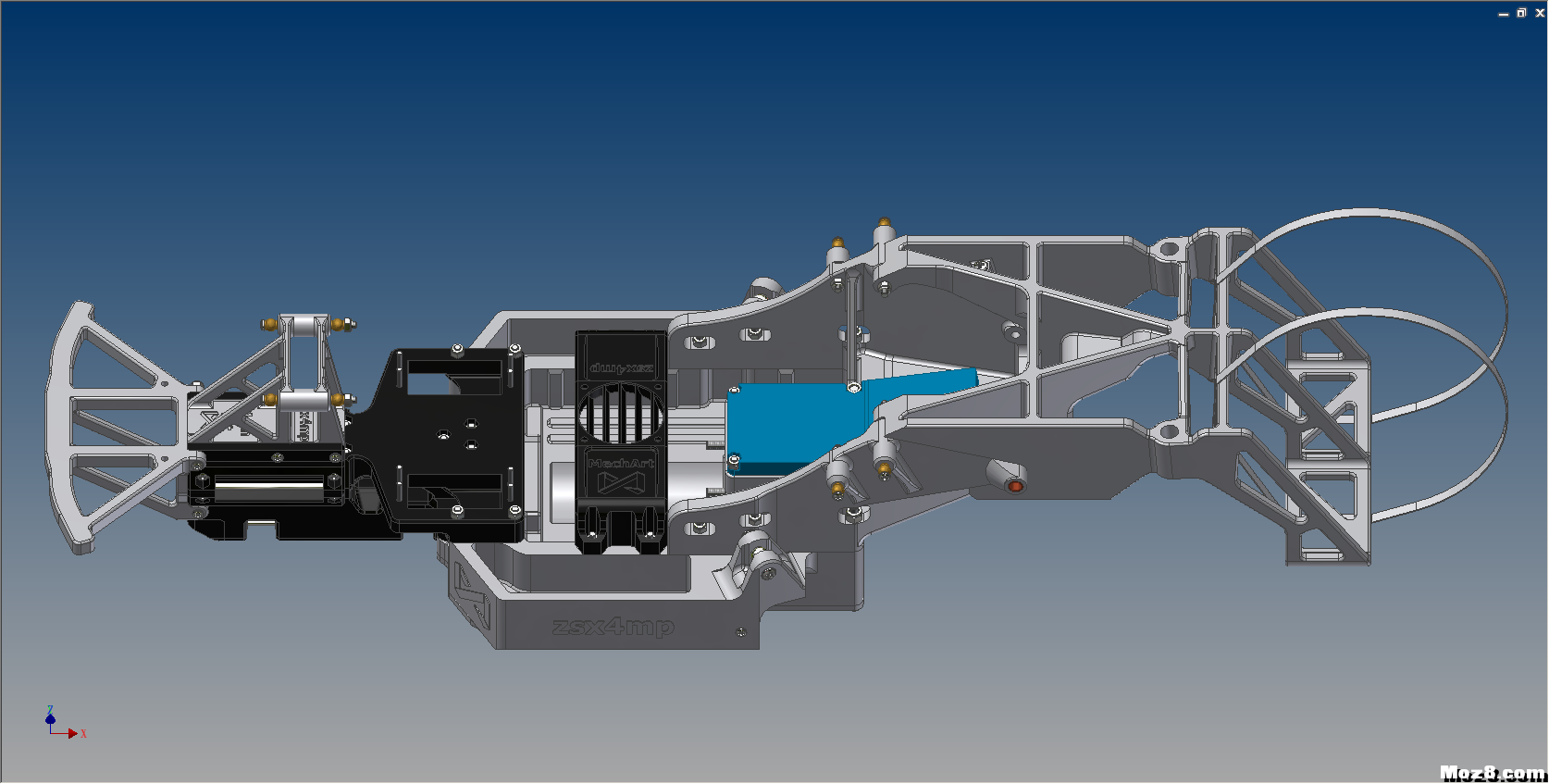 【zsx4mp】3D打印版Trophy Truck模型  作者:zsx4mp 8526 