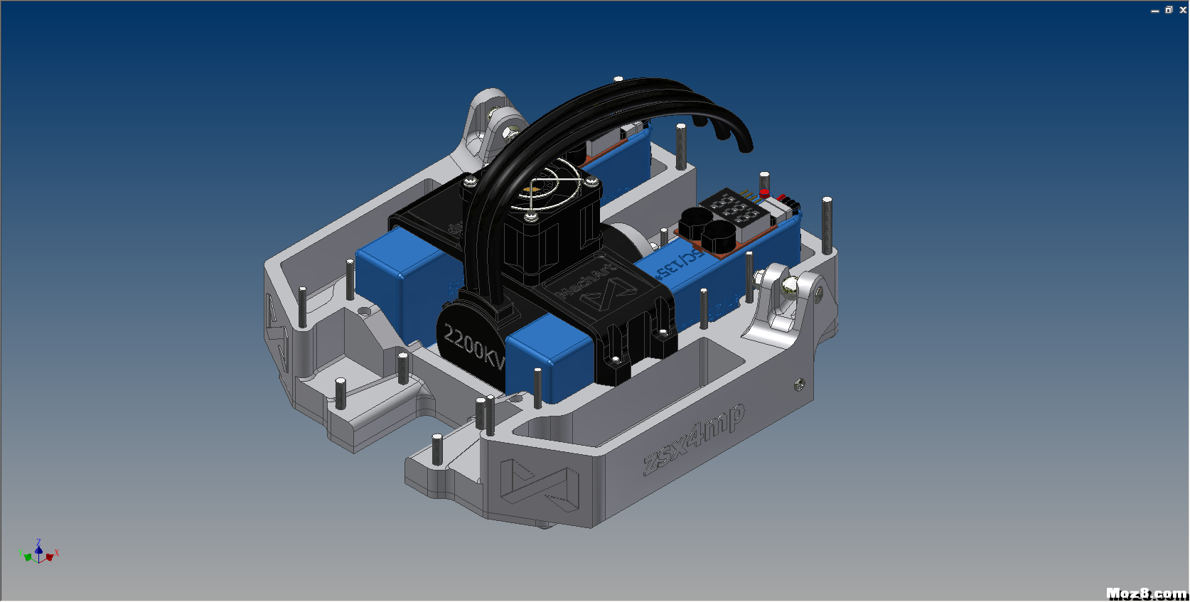 【zsx4mp】3D打印版Trophy Truck模型  作者:zsx4mp 1140 