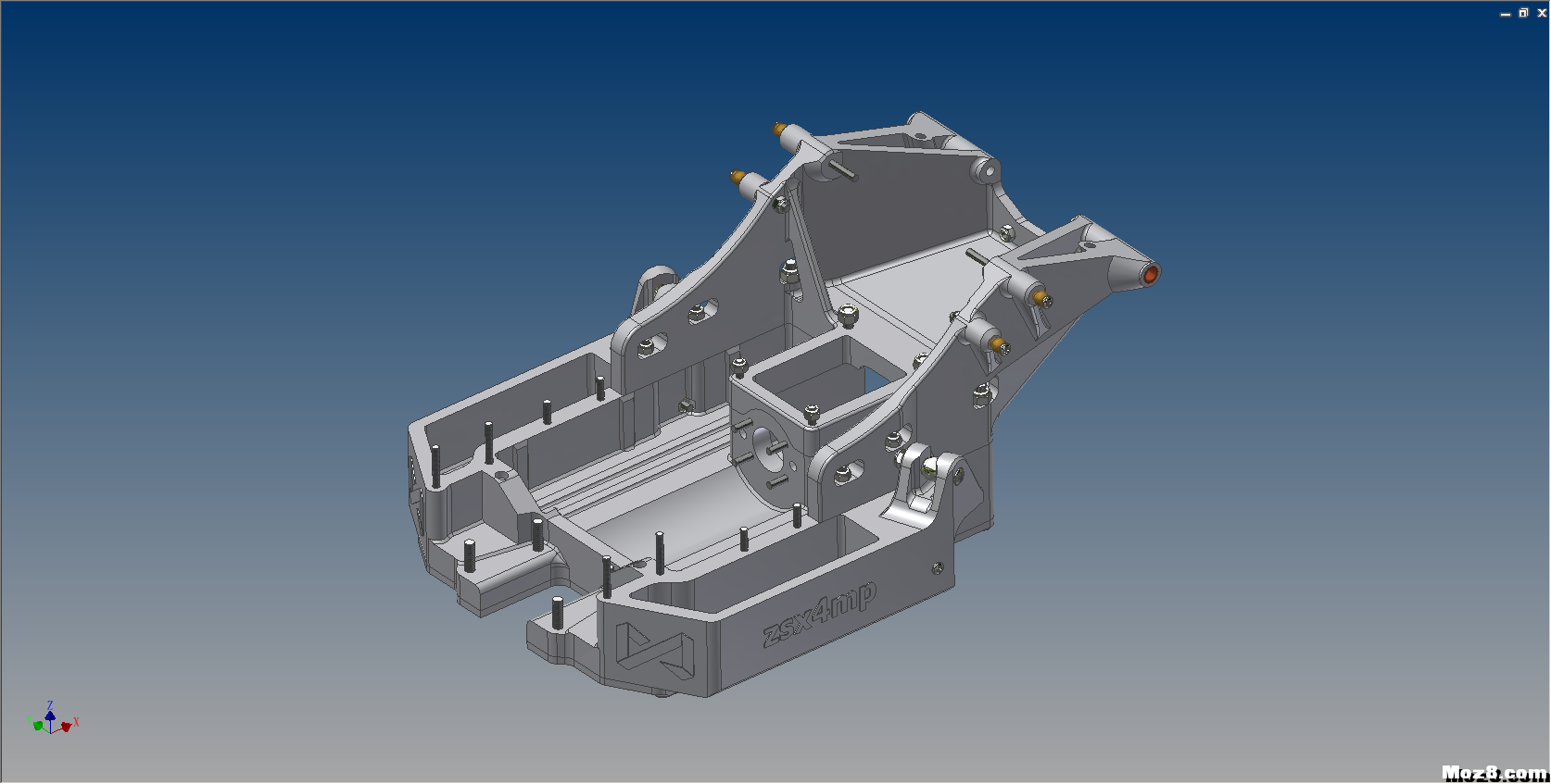【zsx4mp】3D打印版Trophy Truck模型  作者:zsx4mp 4103 