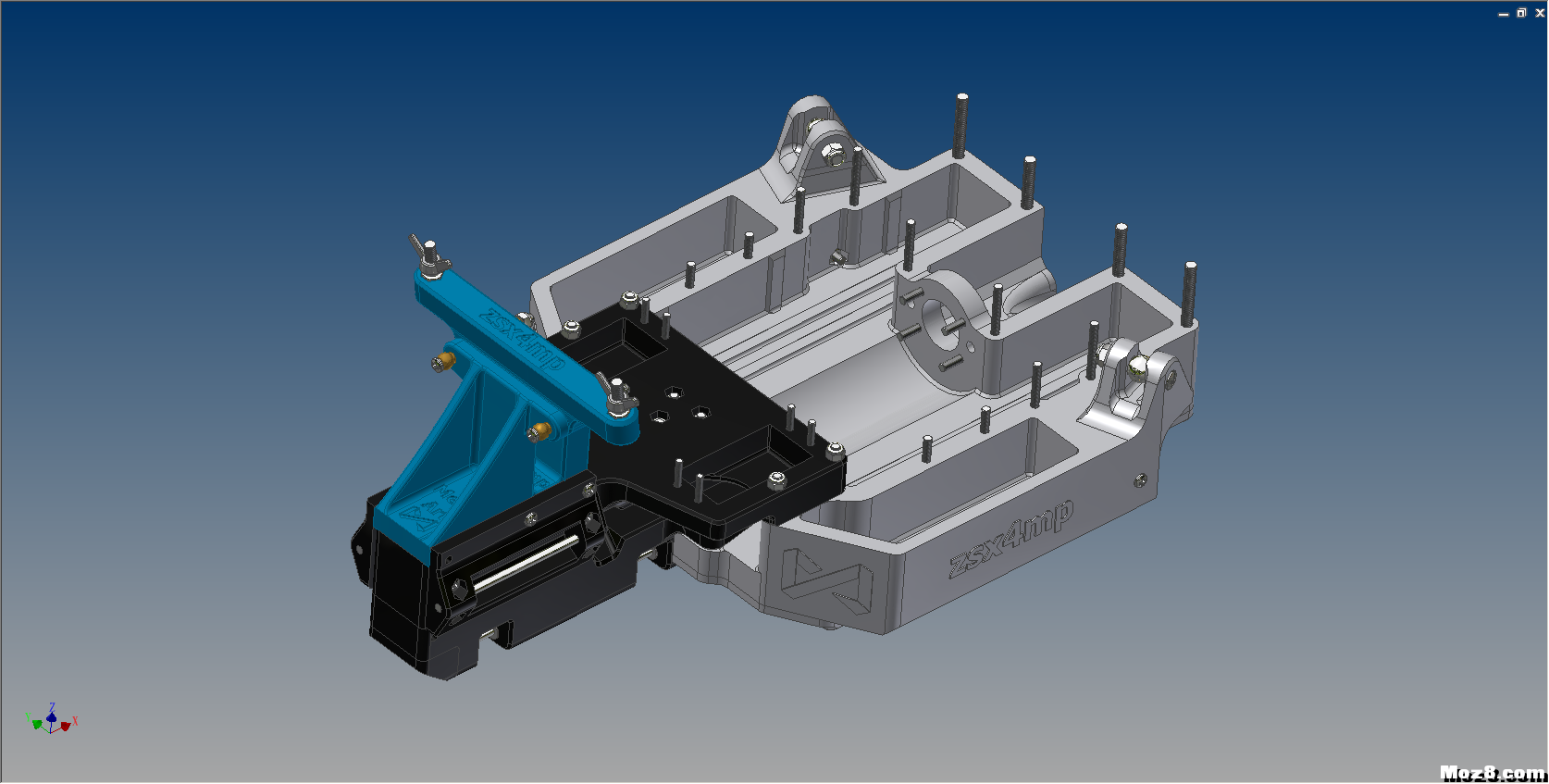 【zsx4mp】3D打印版Trophy Truck模型  作者:zsx4mp 9390 