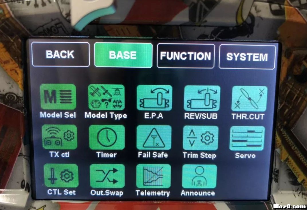 Graupner遥控器RSSI 信号设定OSD显示的方法 穿越机,遥控器,接收器,地面站 作者:shawnyin 8966 