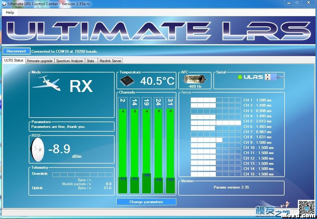 ULRS数传遥控一体 固定翼,电池,APM 作者:lyc 2184 