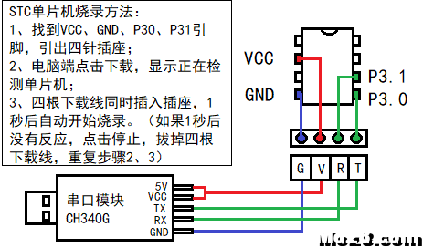 【我爱萝丽爱萝丽】100%烧录成功的STC下载器 DIY教程 diy,固件,单片机 作者:我爱萝丽爱萝丽 2286 