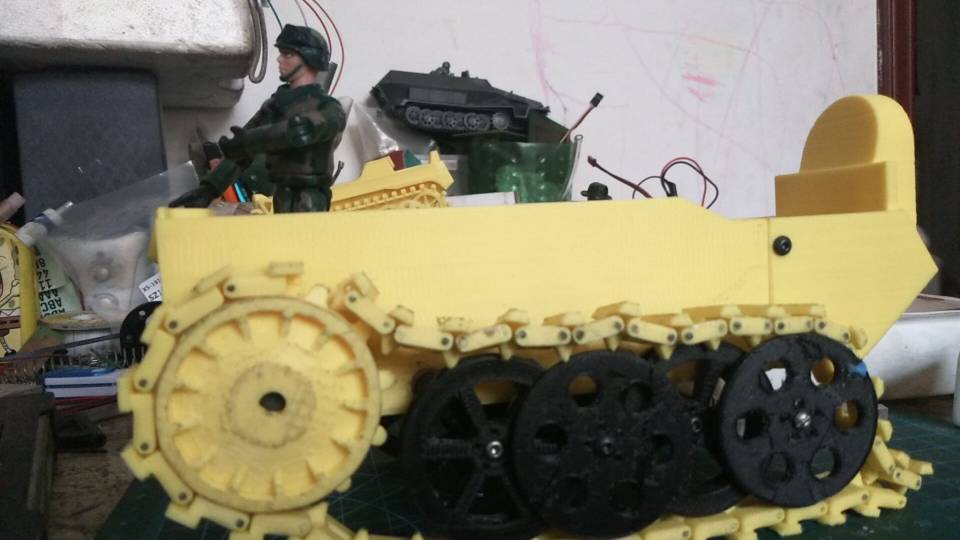 sdkfz.2  半履带摩托车 摩托车,sdkfz7半履带车 作者:豆子模型 6045 