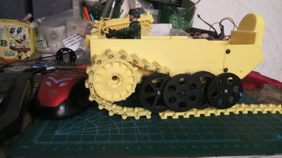 sdkfz.2  半履带摩托车 摩托车,sdkfz7半履带车 作者:豆子模型 5091 