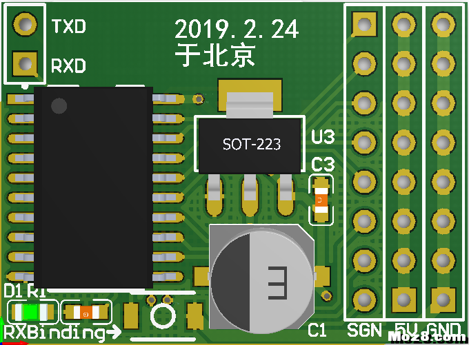 【转】10块钱 教你自制富斯8通接收机  作者:木英山下 8316 