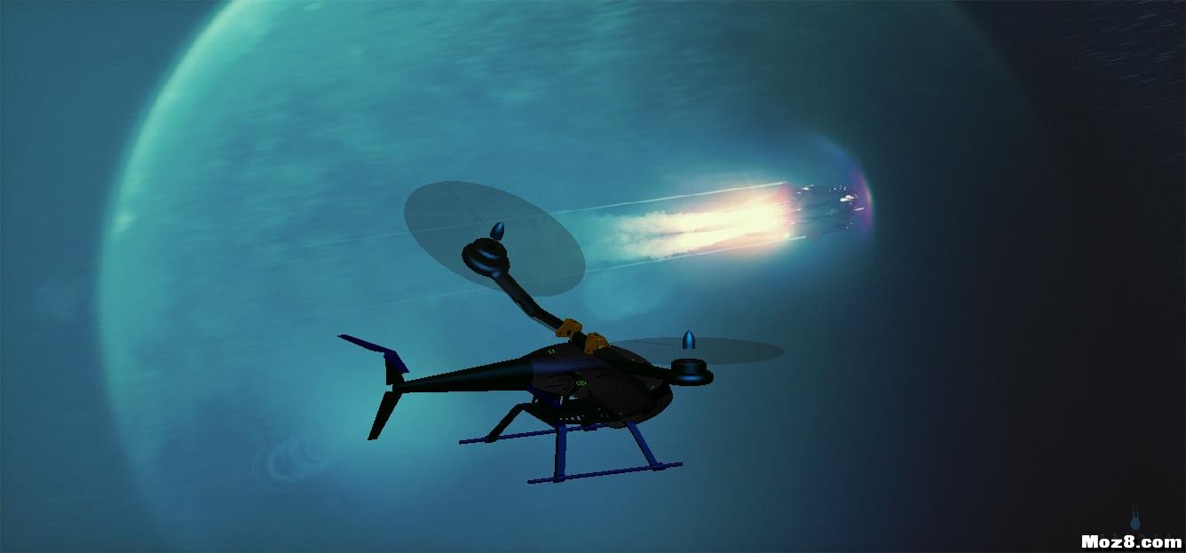 蜂鸟250两轴飞行器（文末附3D打印图纸） 固定翼,直升机,电机,3D打印,图纸 作者:Frontier 7444 