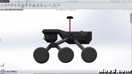 做了将近一年的3D打印头追FPV小车 模型,电池,遥控器,开源,3D打印 作者:张木匠 6817 