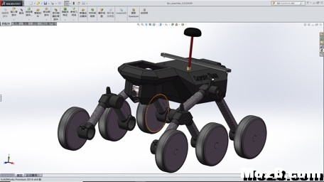 做了将近一年的3D打印头追FPV小车 模型,电池,遥控器,开源,3D打印 作者:张木匠 9385 