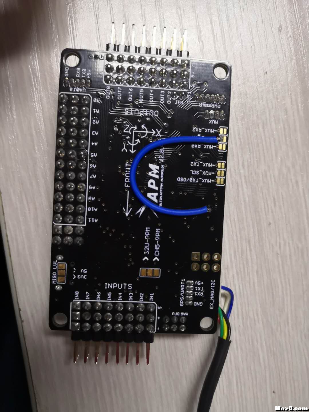 apm2.8外置罗盘用不了成功修复 飞控,APM,GPS 作者:viliang 419 