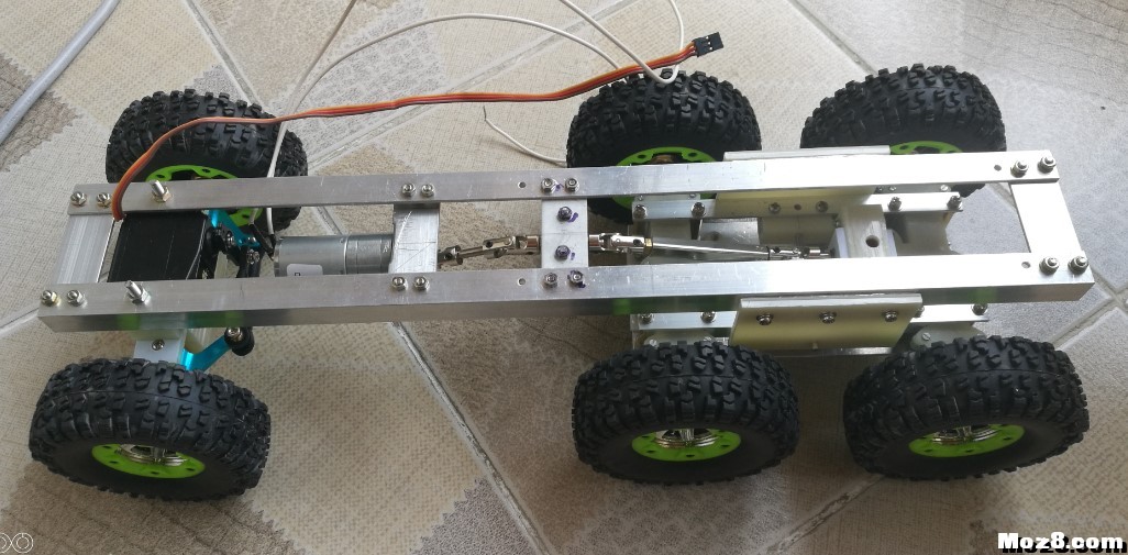 改制惯性玩具自卸车为遥控车 电池,舵机,电机,图纸,接收机 作者:xuebj 8017 