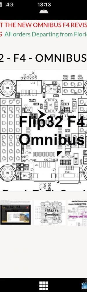 OMNIBUS F4飞控，板子上有OSD模块、气压计等，求详细接线图