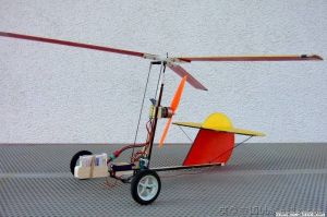 最近想做一个旋翼机玩~~发一个旋翼机资料大家一起研究.