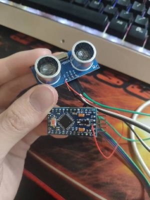arduino和超声波模块按照教程来  但是地面站没有识别到该模块