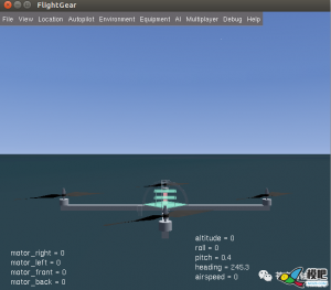Pixhawk飞控3D模拟仿真之Flightgear