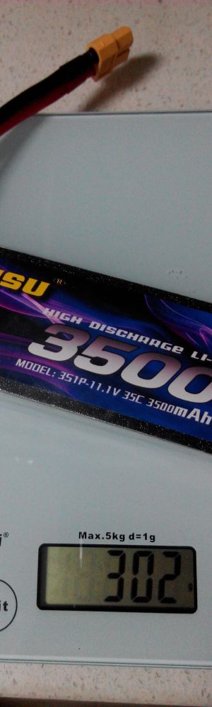 INSU音速动力 3S 3500mah 35C电池 续航测试（补充2段视频）