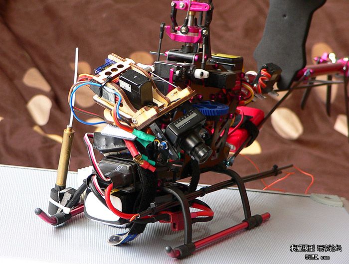 直机FPV+头部动作感应云台 电池,云台,图传,FPV 作者:串列翼 2366 