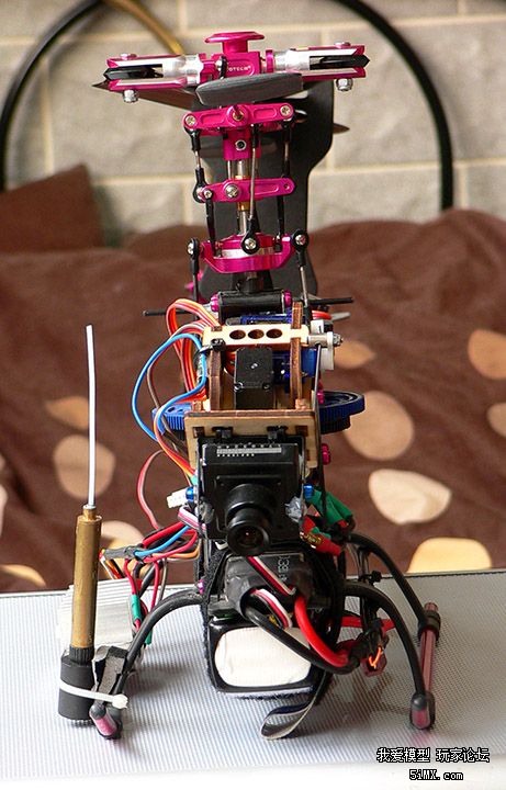 直机FPV+头部动作感应云台 电池,云台,图传,FPV 作者:串列翼 104 