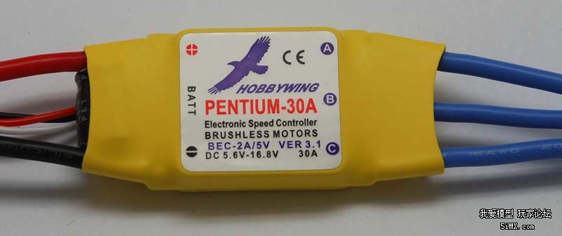 假品Pentium（飞腾）30A 电调的鉴别方法 电调,电机,接收机,电调有什么用,VeSc电调 作者:小爵 3939 