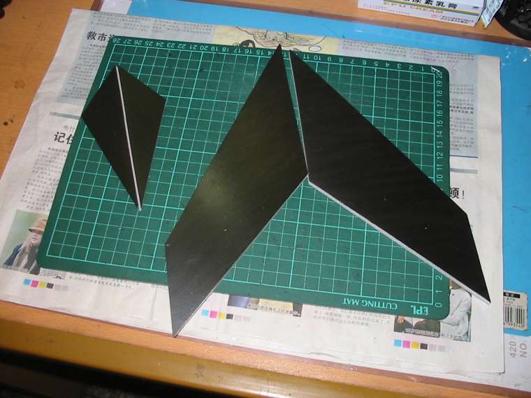 我的KT板F117战机 简单好飞 图纸,DIY,漂亮的,kt板,新手 作者:被冷风贯穿 1924 