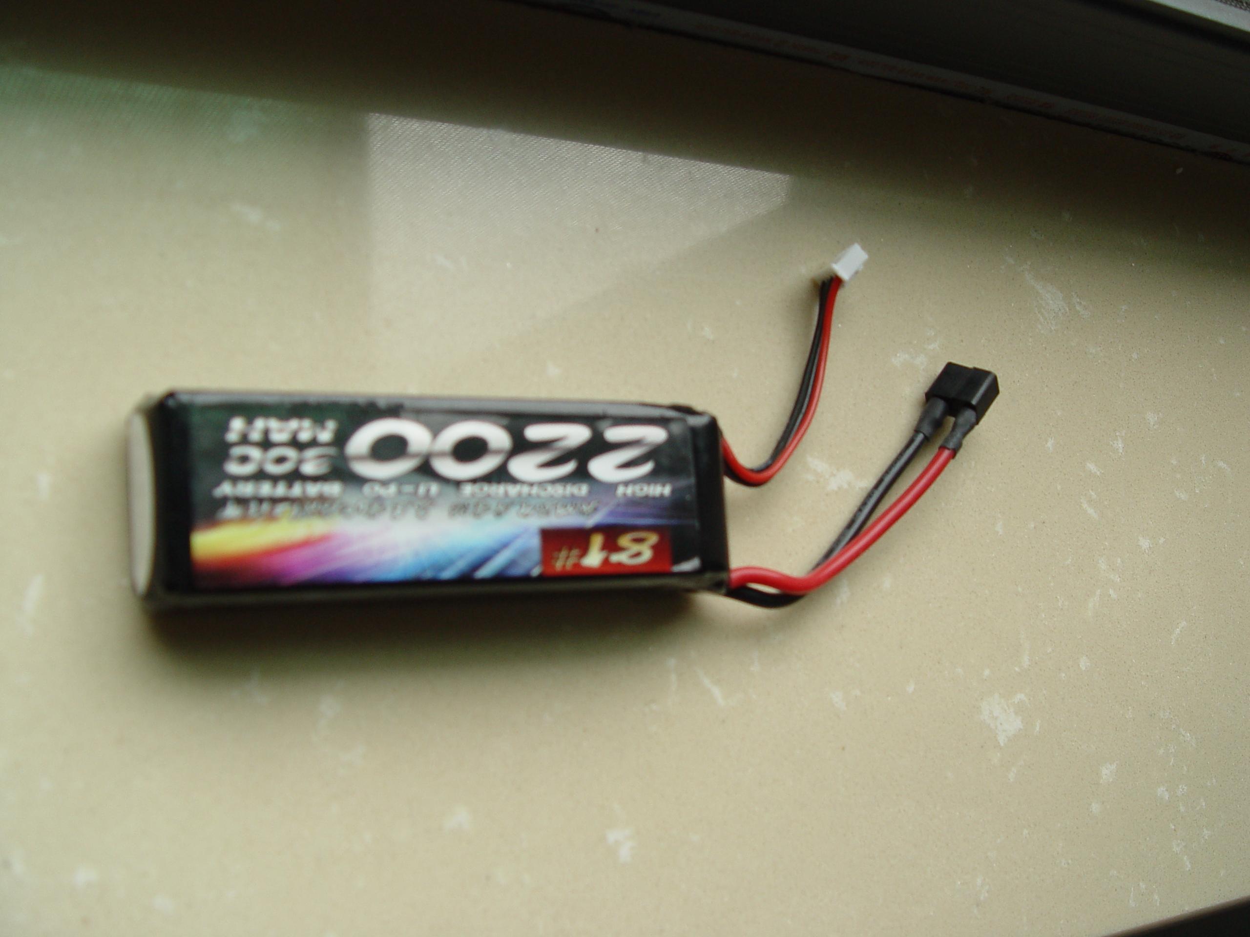 感谢飞天狼赠送的2200MAH 3S电池 电池 作者:xixi 9596 