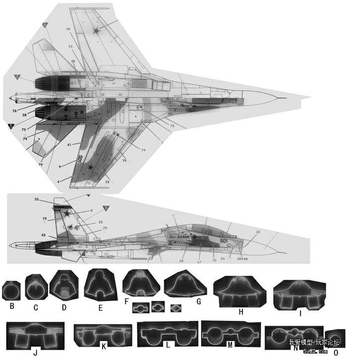 SU-30的制作 苏30战斗机参数,30几万的SUⅤ,SU30MKI 作者:飞天 8325 