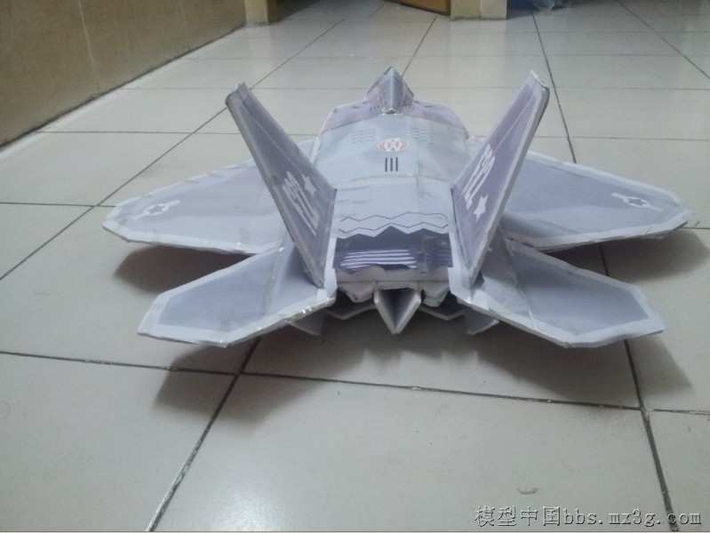 像真板F22  有图纸 可下载 图纸 作者:飞天 3111 
