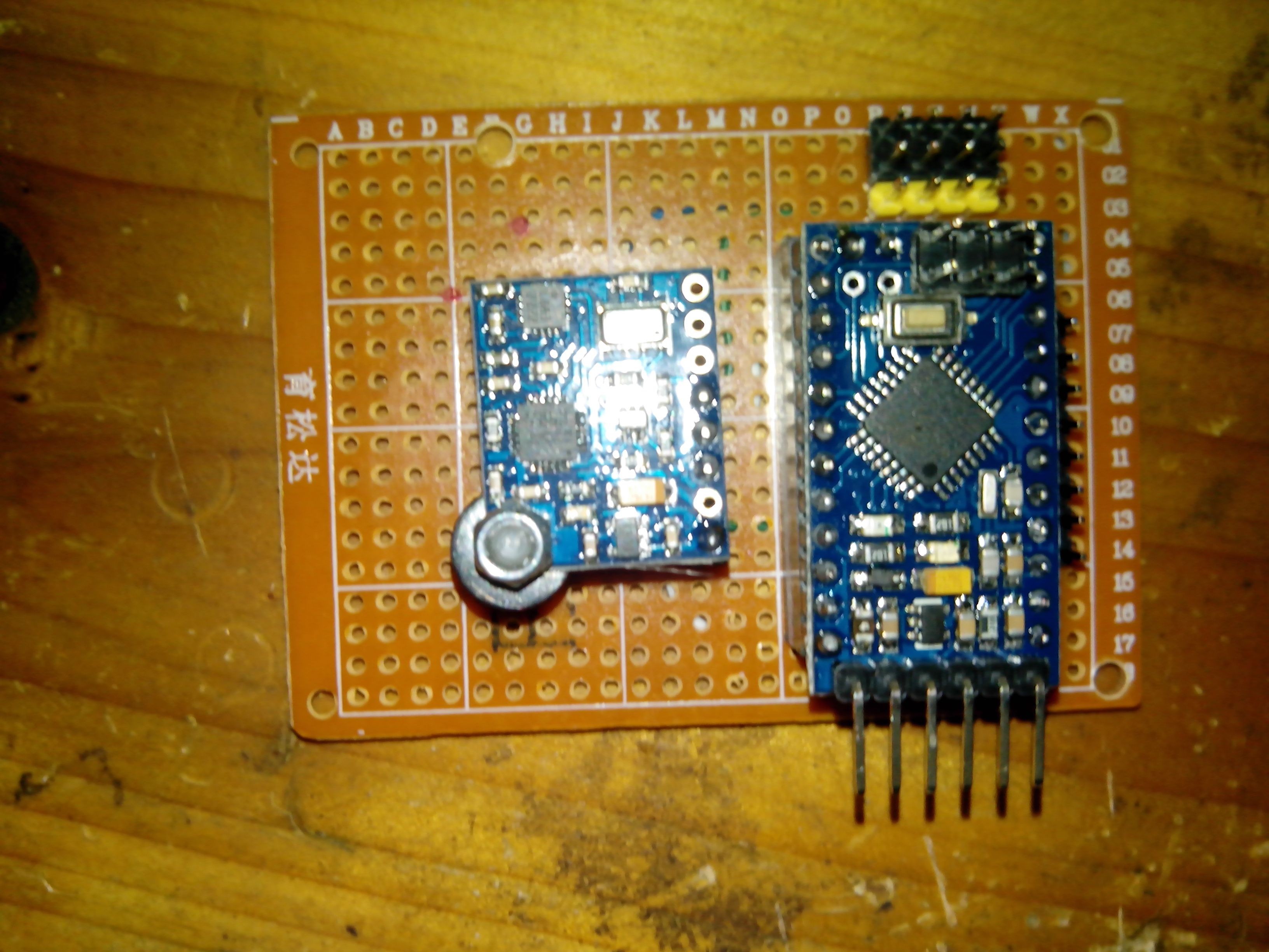 [原创】自己用arduino pro mini +GY-86模块做飞控 最后,编辑,贴子,重新,整理 作者:121341443 7703 