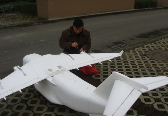 制作2.43米翼展大型运输机 运20运输机 作者:飞天 5799 