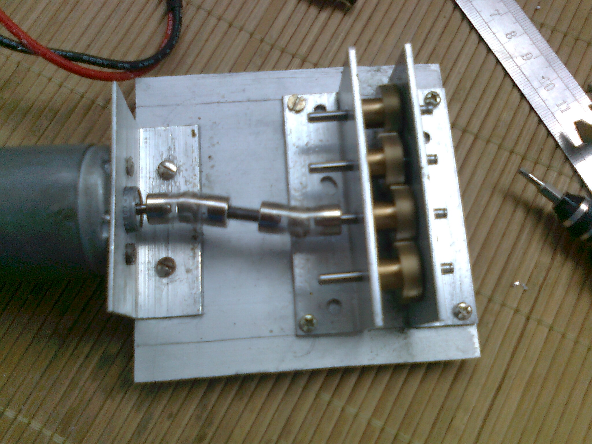 自己diy了一个齿轮箱 电调,电机,DIY 作者:2514352628 1024 