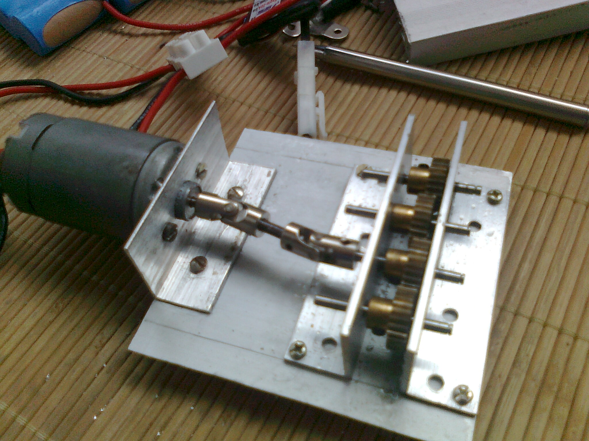 自己diy了一个齿轮箱 电调,电机,DIY 作者:2514352628 9759 