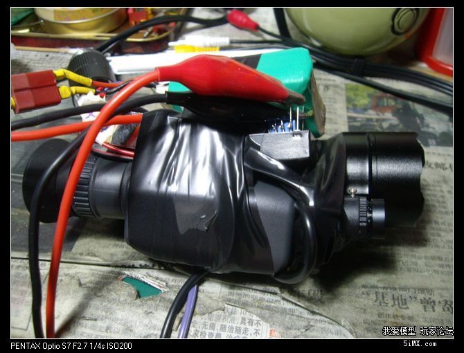 自制入门级主动红外夜视仪（转） 电池,DIY 作者:翔子 9107 