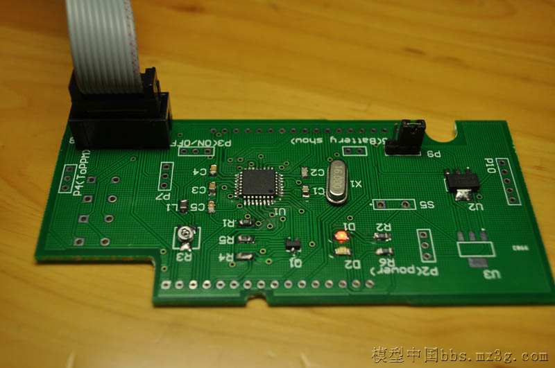 低成本自制航模电子设备系列之一:和我一起用ATMEGA8做遥控器 航模,模型,固定翼,直升机,舵机 作者:冷血动物 868 