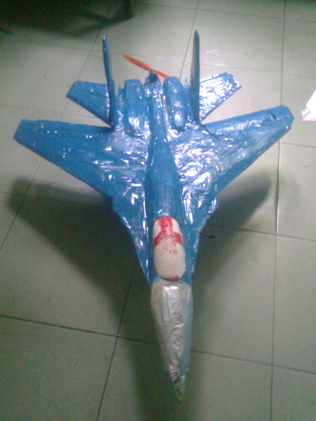 自制泡沫板苏27 航模 作者:炸香机 6960 
