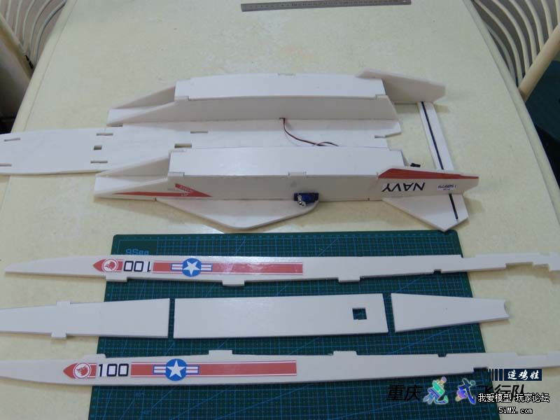 【转lion1029】可变翼F-14 两套制作教程 高清图片 详细文字 ... 模型,电池,舵机,电机,图纸 作者:twototoo 9778 