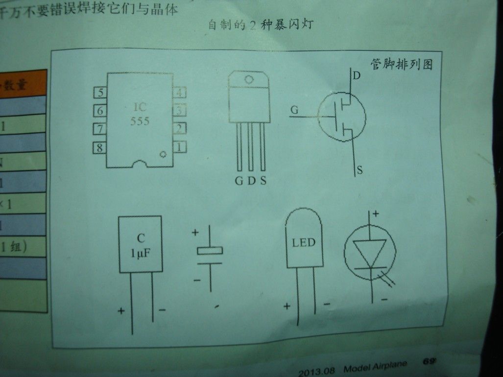 【转online2212】自制航模爆闪灯，让你的飞机更诱人 遥控器,接收机,zme2212zga,ACJ2212,狼与2212 作者:狼1号 7690 