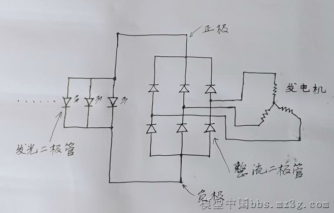 三张图告诉你无刷电机怎么改发电机 电机,三张图,告诉你,发电机,告诉 作者:think2fly 5098 
