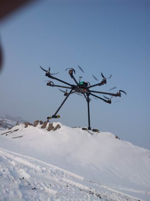 各位模友大家好，展示一下冰天雪地的飞行测试 电池,冰天雪地,html,大家好,图片 作者:hrbey0451 8242 