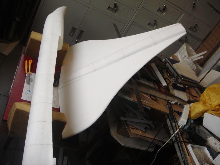 2013年末收官之作“协和空客”原创首发 模型,电池,舵机,电调,图纸 作者:翼虎5856 2172 