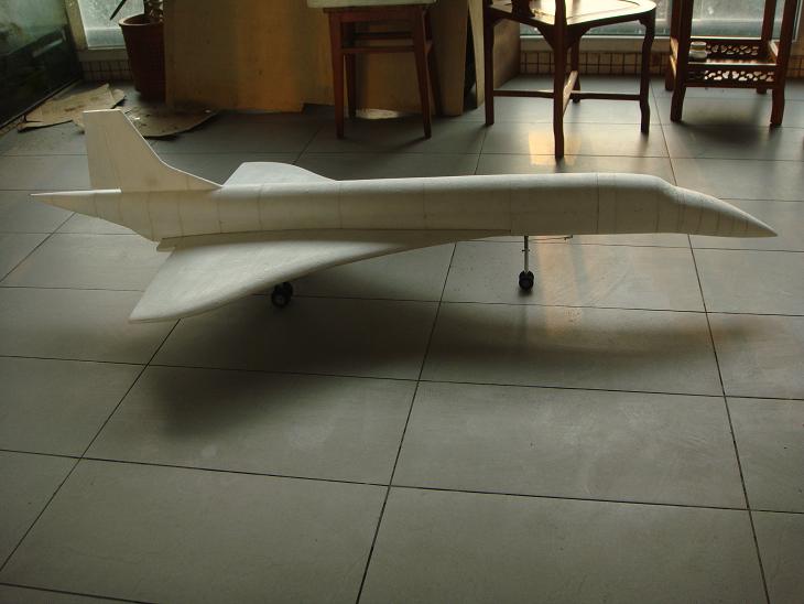 2013年末收官之作“协和空客”原创首发 模型,电池,舵机,电调,图纸 作者:翼虎5856 5519 