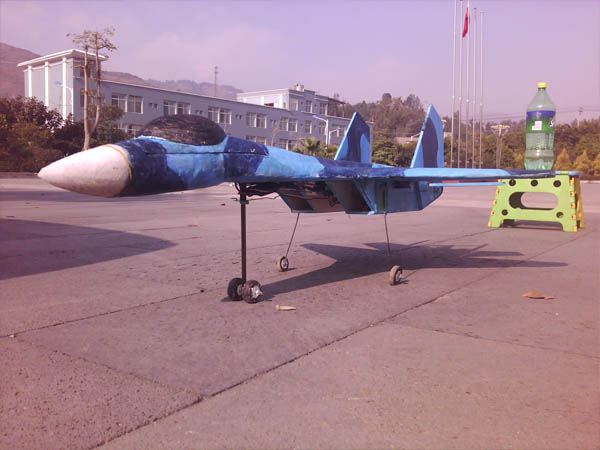 上次发的SU27试飞成功，于是搞了个迷彩涂装，拍视频炸了 什么试飞成功 作者:wwh99 523 